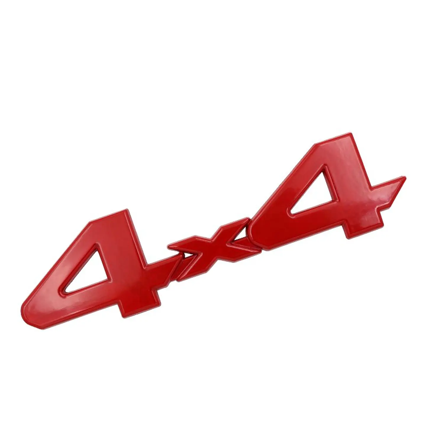 Logo Emblema 4x4 Para Toyota 15x3.8cm Metalico Rojo 2
