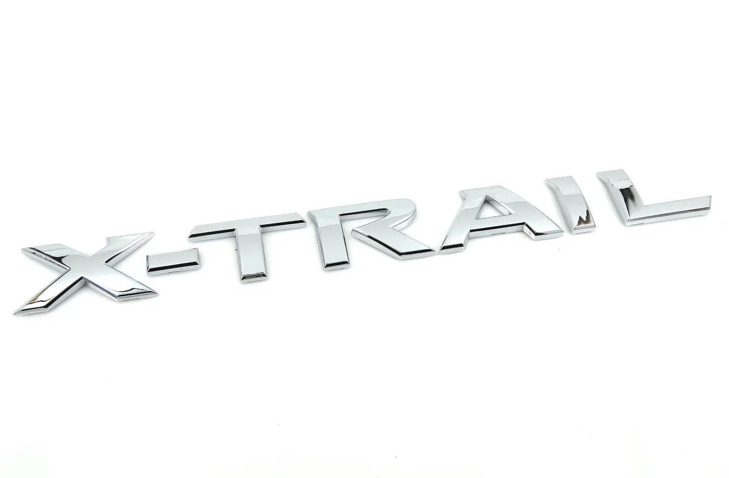 Logo New X-trail Emblema Para Nissan New Xtrail 23.5x2.5cm Cromado 1