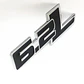Logo Metalico Emblema 6.2 L Para Ford F-150 Raptor 12x4cm Negro - Miniatura 2