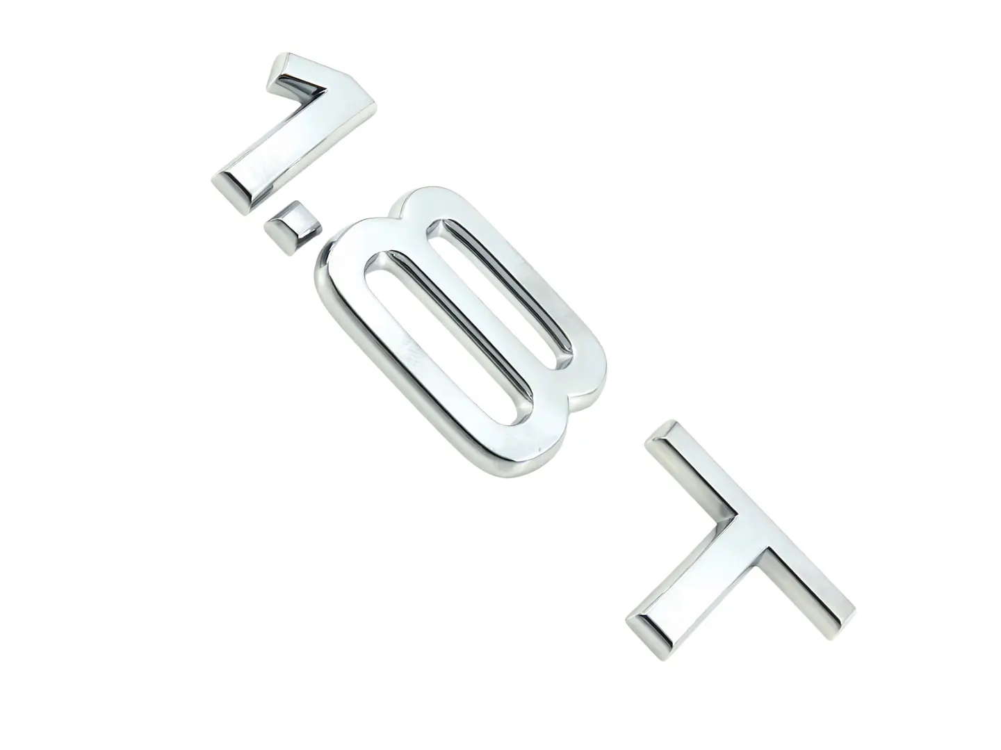 Logo Emblema 1.8 T Para Audi 1