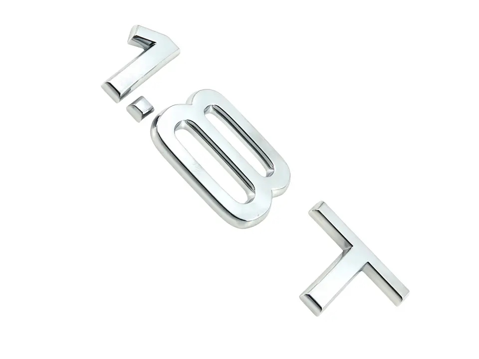 Logo Emblema 1.8 T Para Audi 1
