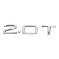 Logo Emblema 2.0 T Para Audi - Miniatura 1