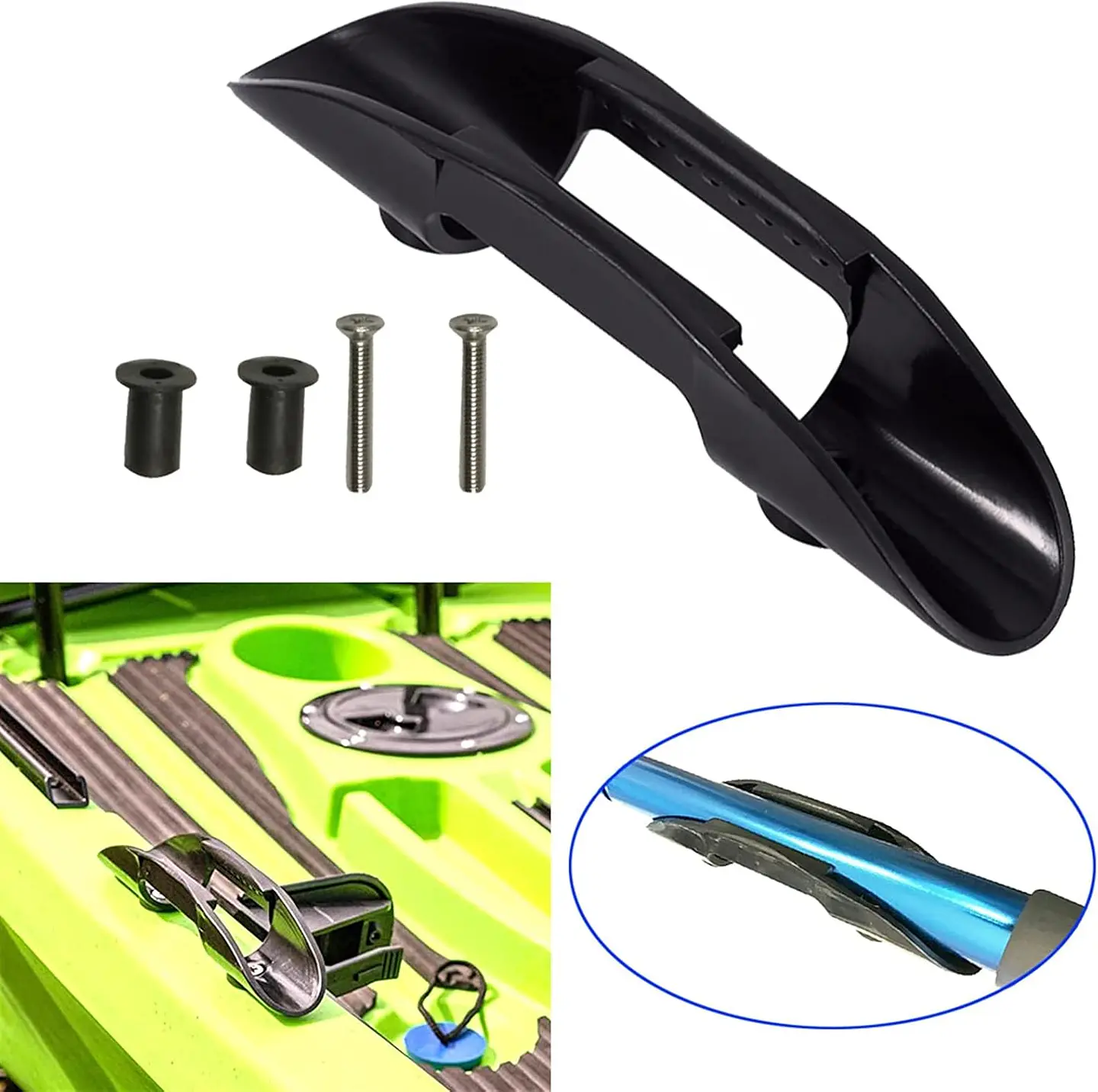 2x Soporte Porta Remo Para Kayak Canoa Etc 4