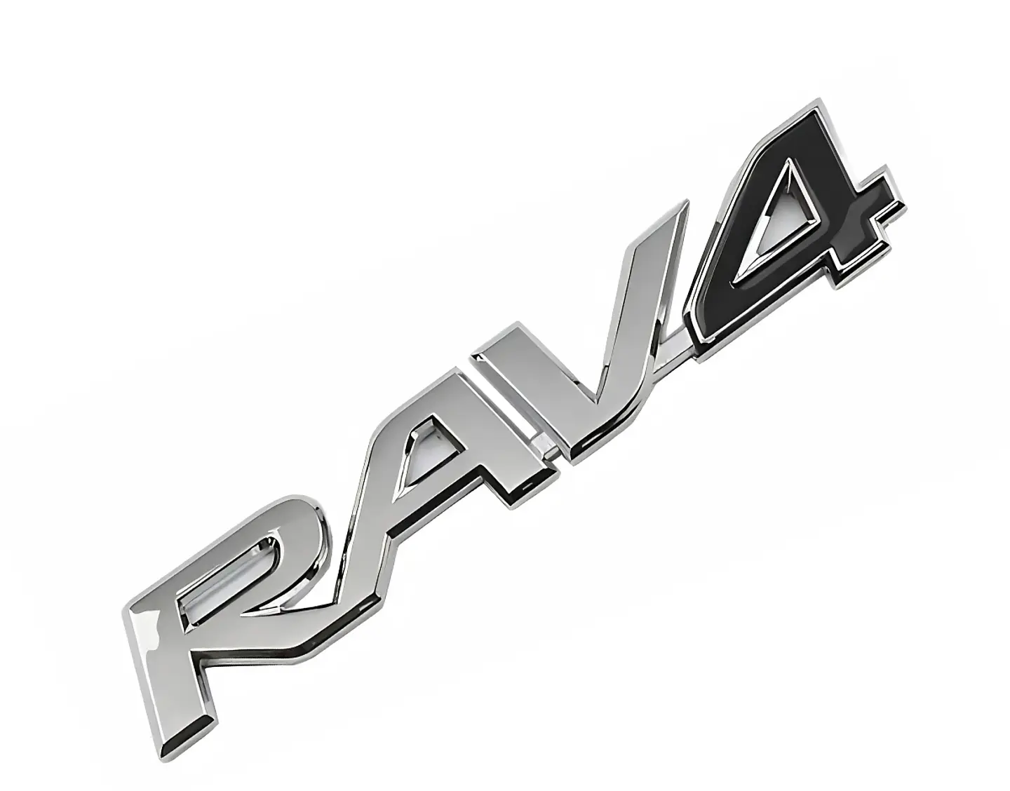 Logo Rav 4 Emblema Para Toyota Rav4 16.2x2.7cm Negro 1