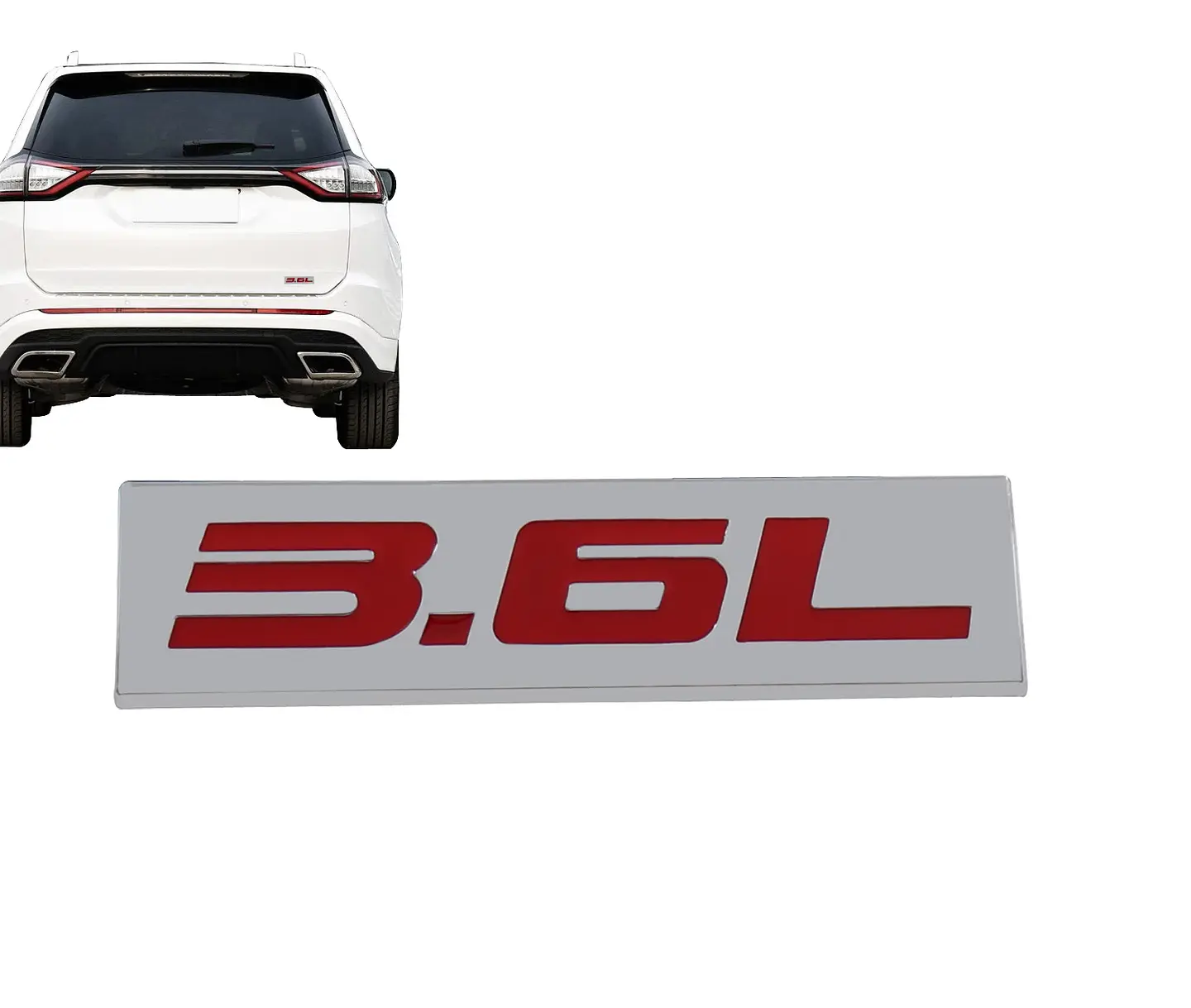 Logo 3.6l Emblema 3.6 L Multimarca 2x7.5cm 2