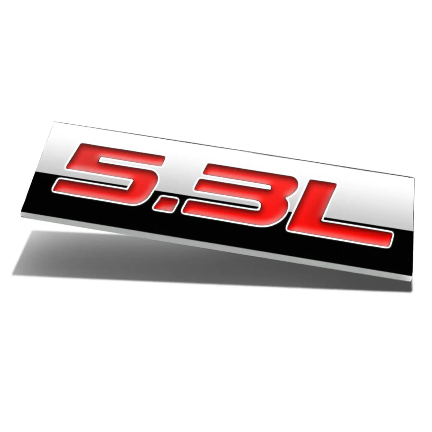Logo 5.3l Emblema Multimarca 5.3 L Metalico 3