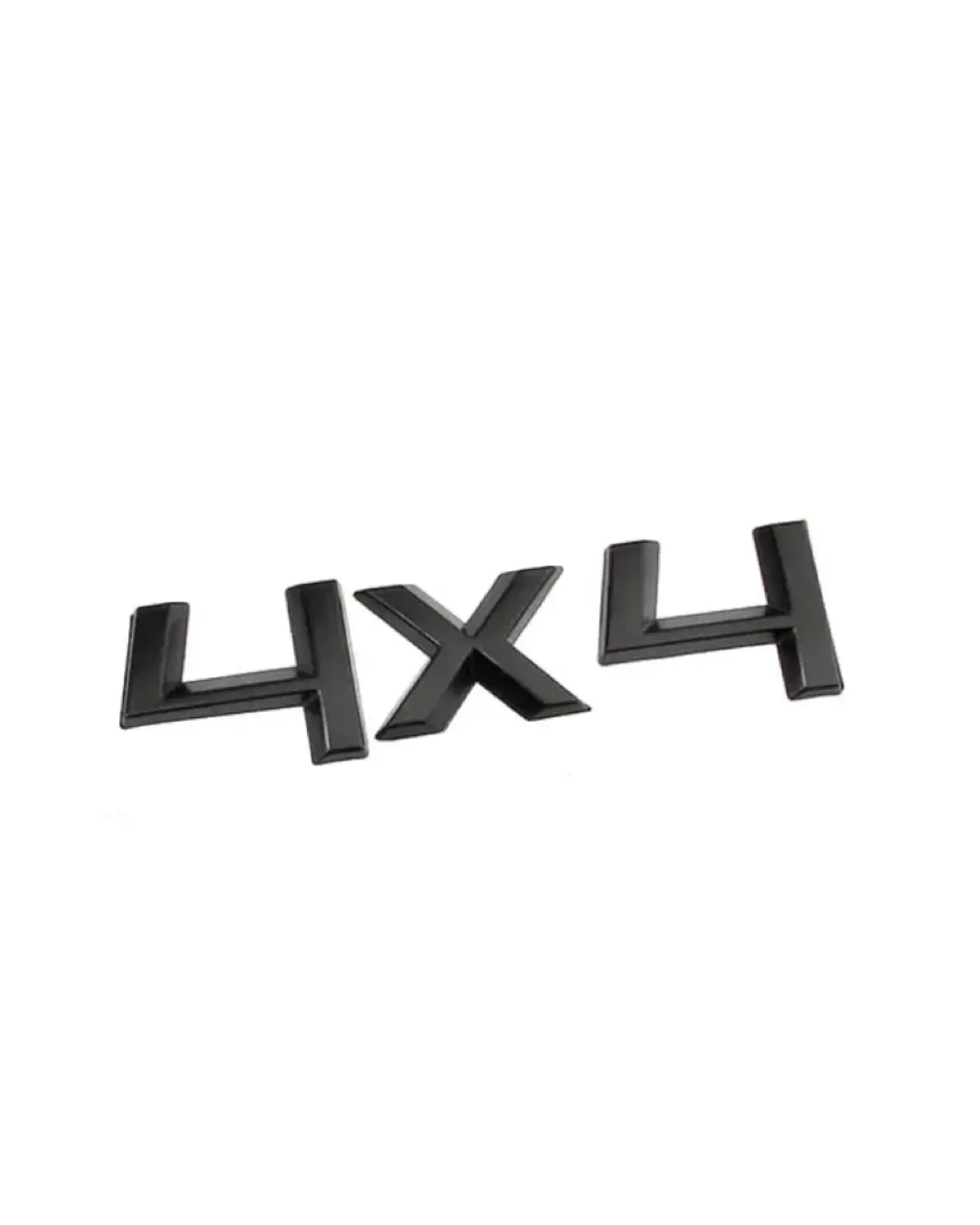 Logo Emblema 4x4 Para Skoda 8.5x2.2cm Metalico Negro 2