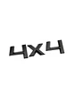 Logo Emblema 4x4 Para Skoda 8.5x2.2cm Metalico Negro - Miniatura 2