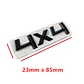 Logo Emblema 4x4 Para Skoda 8.5x2.2cm Metalico Negro - Miniatura 3