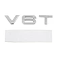 Logo V6t Emblema V6 T Para Audi 8.1x1.8cm  - Miniatura 2
