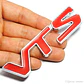 Logo Emblema Vts Para Citroen 9.8x2.4cm Metalico Rojo - Miniatura 2