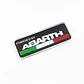 Logo Emblema Para Fiat Abarth 8x3cm - Miniatura 1