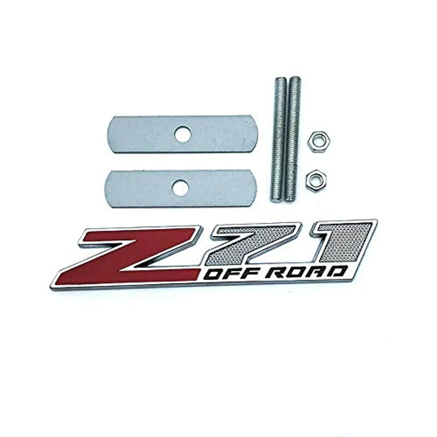 Emblema Logo Para Chevrolet Silverado Z71 Off Road Frontal  9.5x2.1cm 2