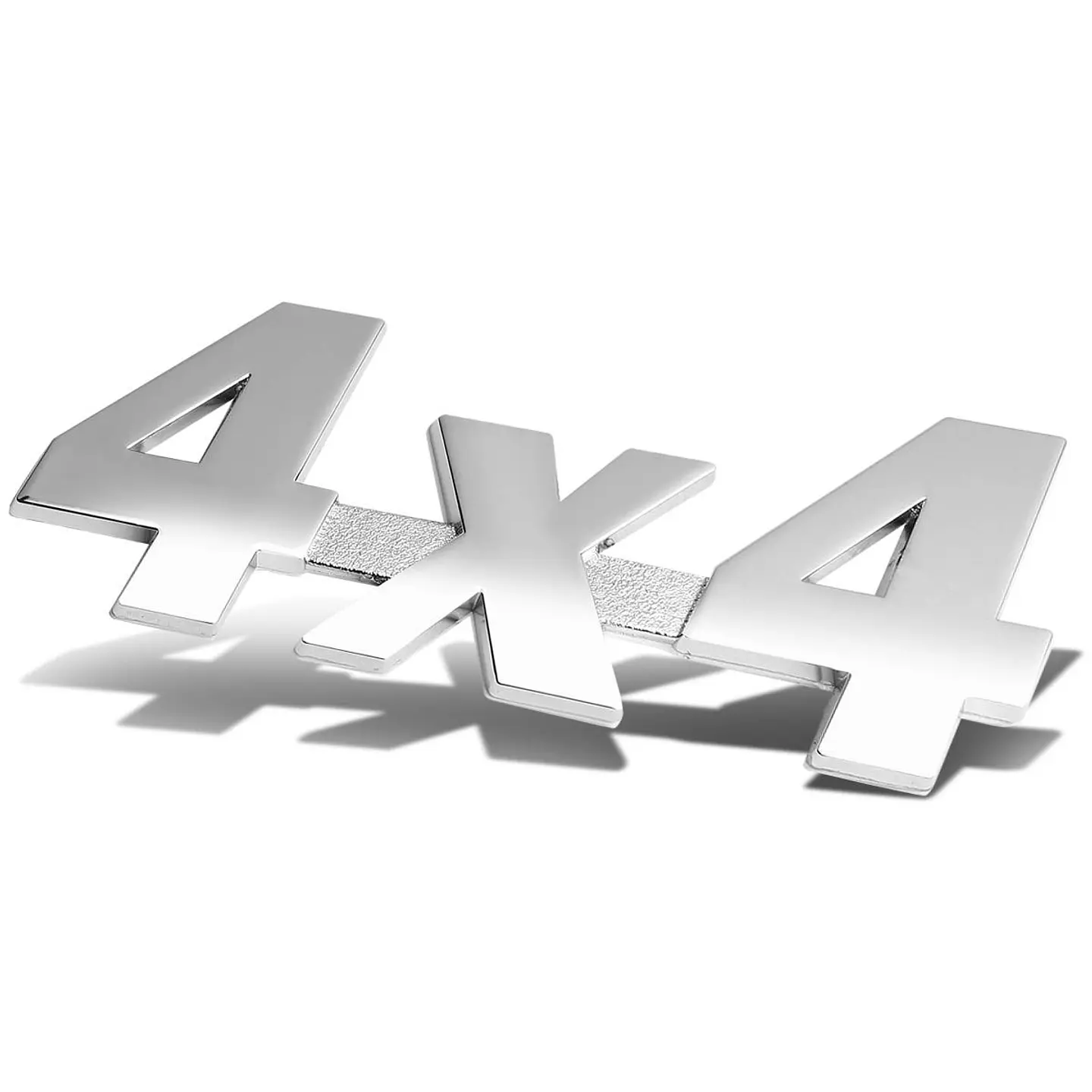 Logo Emblema 4x4 Multimarca 8.8x3.5cm Metalico 4