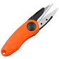 Herramienta Tijera Pesca Corta Linea Multifilamento Nylon Naranja - Miniatura 1