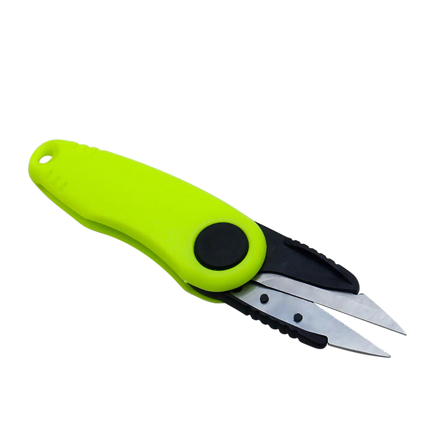 Herramienta Tijera Pesca Corta Linea Multifilamento Nylon Amarillo Fluor 1