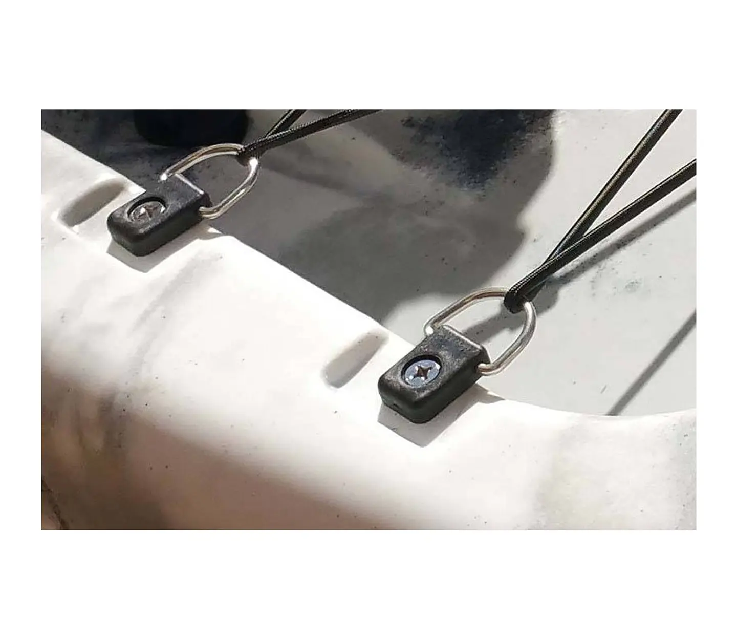 10x Anillos D-ring Ganchos Sujetador Amarre Accesorio Kayak Rectangular 5