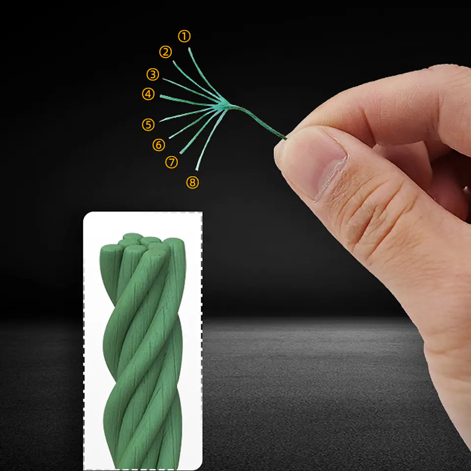 Multifilamento Linea Pesca Jof Super Pe X8 150m 0.23mm 13.6k Verde 3