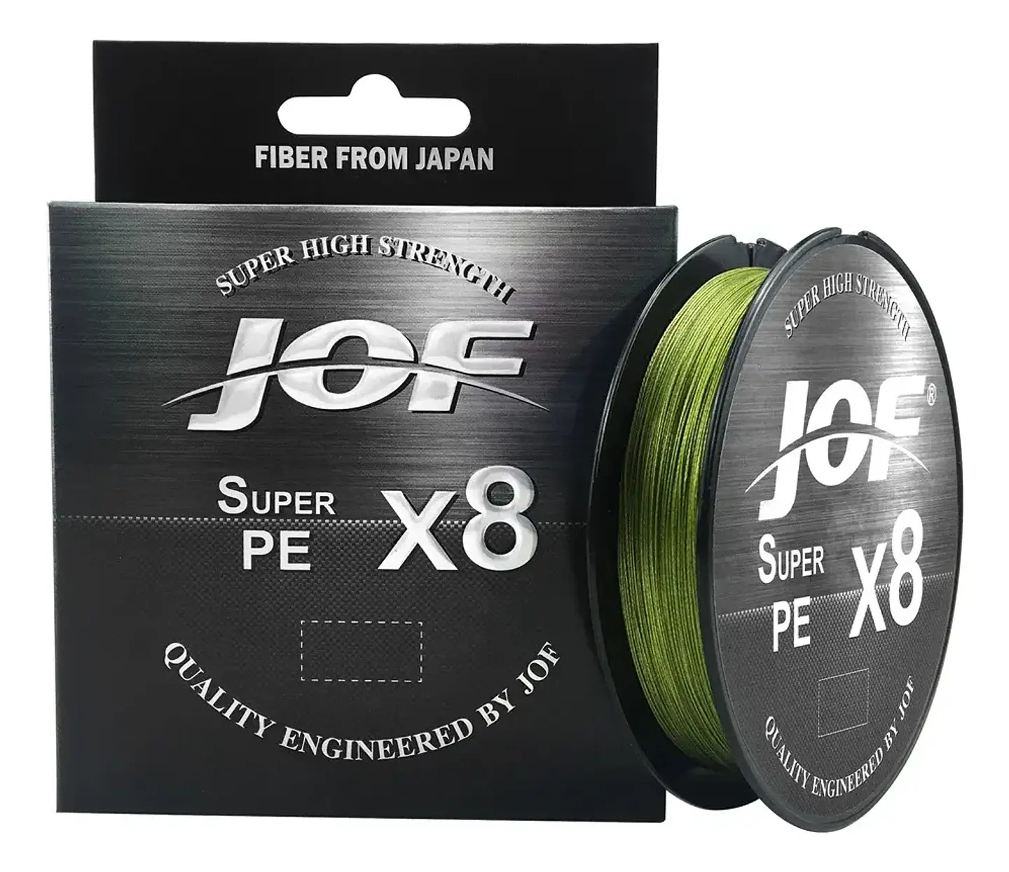 Multifilamento Linea Pesca Jof Super Pe X8 150m 0.23mm 13.6k Verde 1