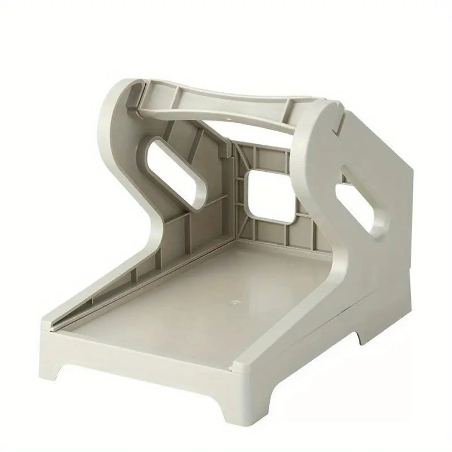 Soporte Porta Etiquetas Térmicas Adhesivas Rollo O Plegadas Blanco 1
