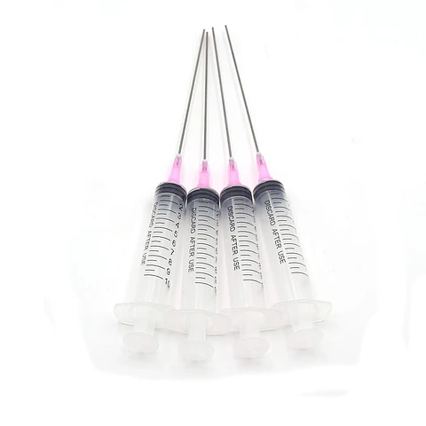 X4 Jeringas 10ml Recarga Tintas Epson Brother Hp Canon Etc