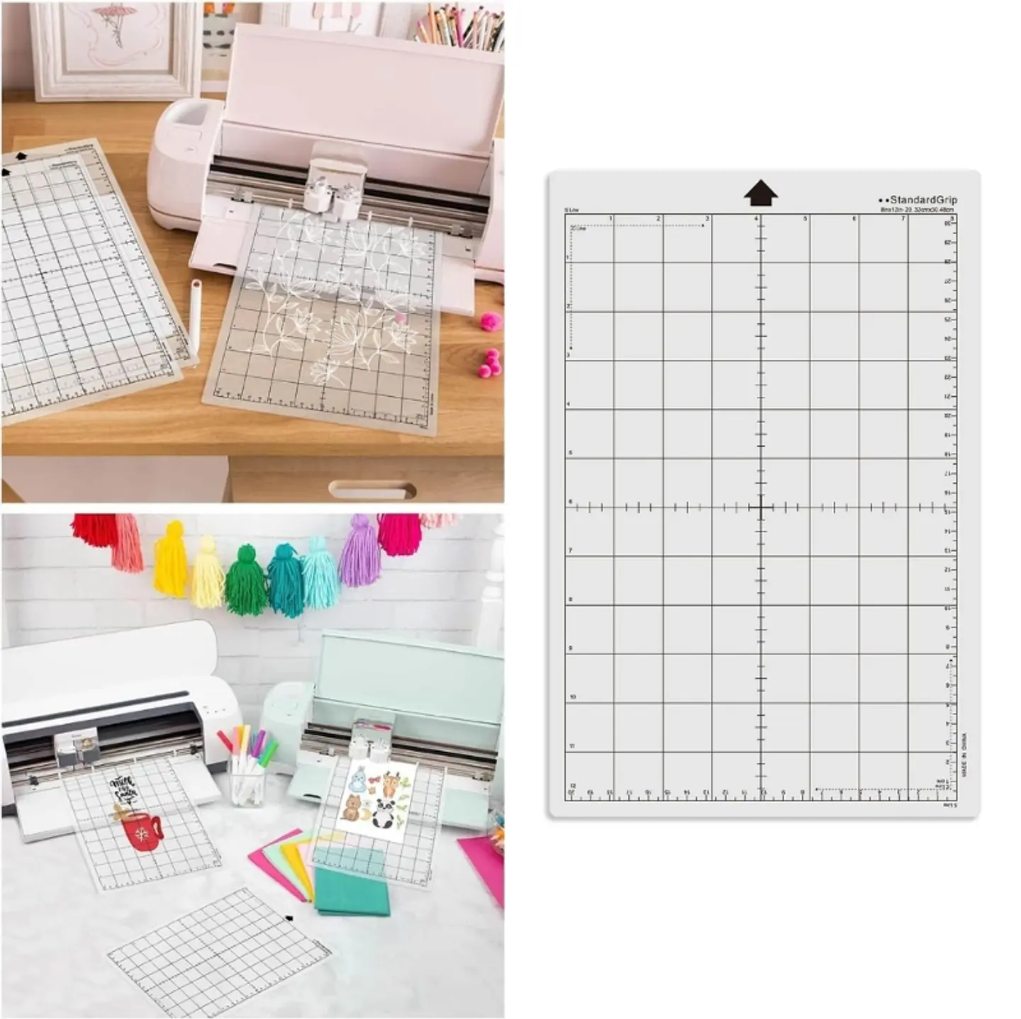Pack X3 Tapete Corte Para Silhouette Cameo Portrait Mat Generico etc 10