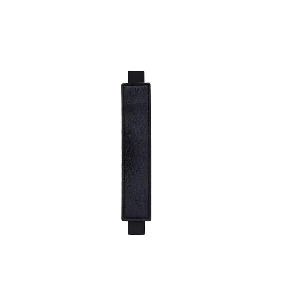 Funda Pluma Porta Lápiz Cuerina para Agenda Libreta Tablet Etc Negro 6