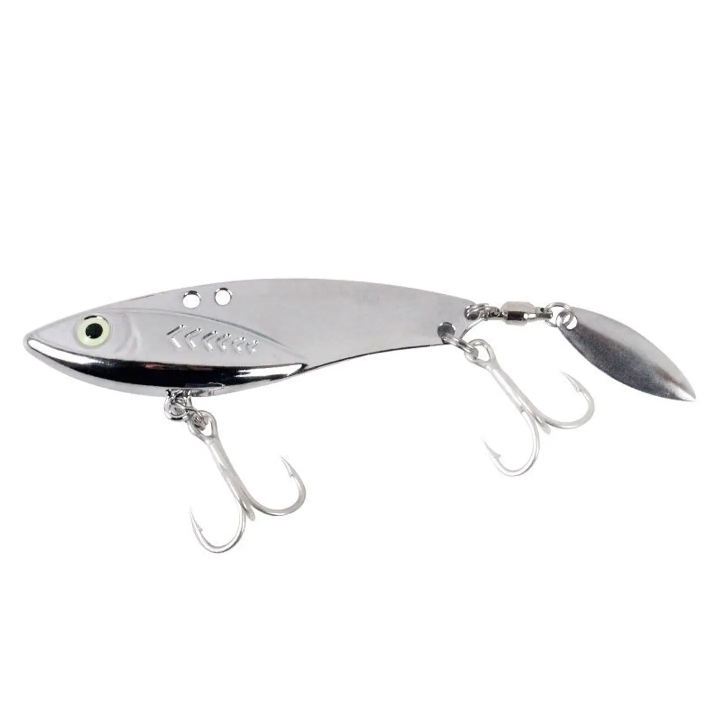 Señuelo Pesca Caballito Vib Metal 20grs 7cm Corvina Lenguado 1