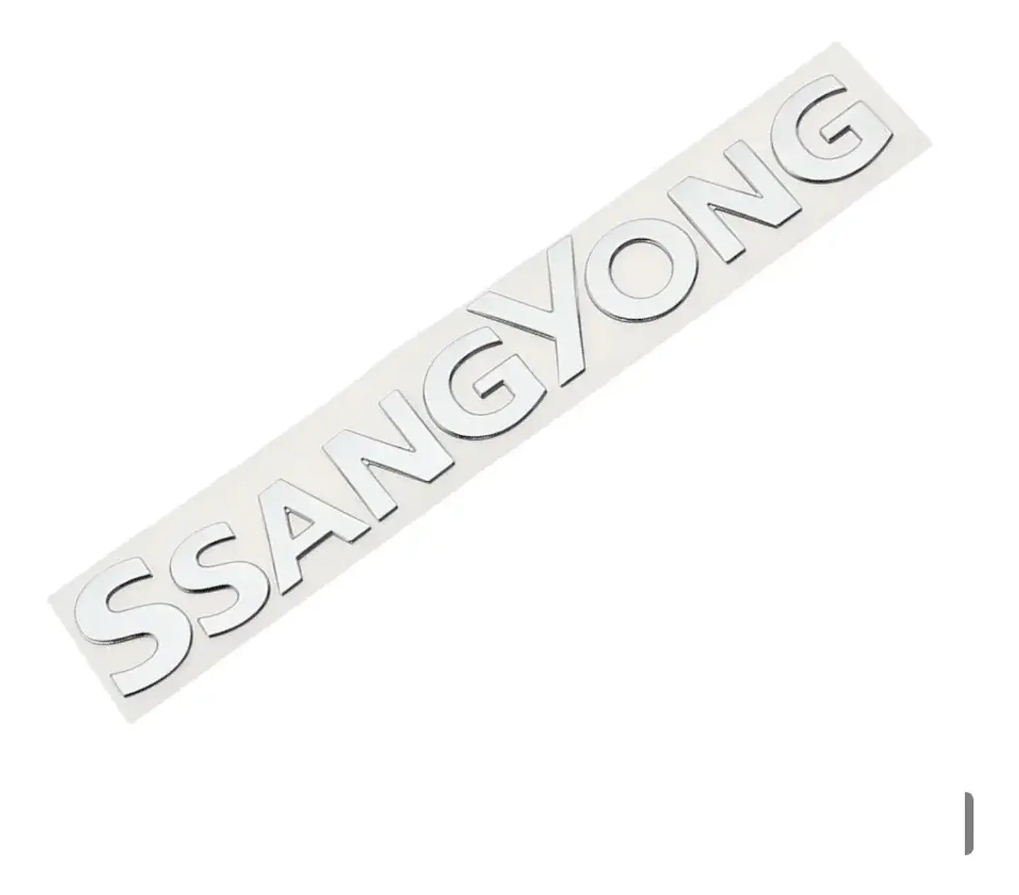 Logo Emblema Para Ssangyong 21,1cm X 2,9cm 1