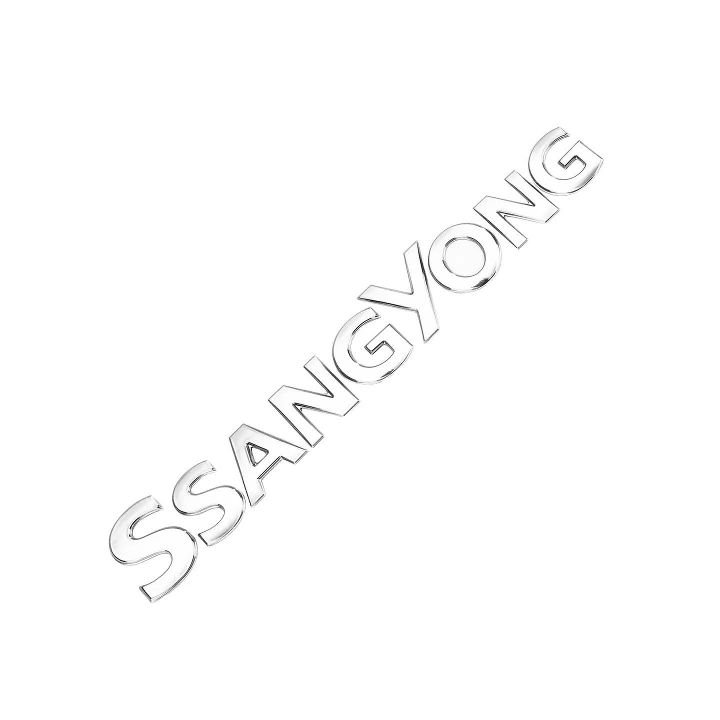 Logo Emblema Para Ssangyong 21,1cm X 2,9cm 5