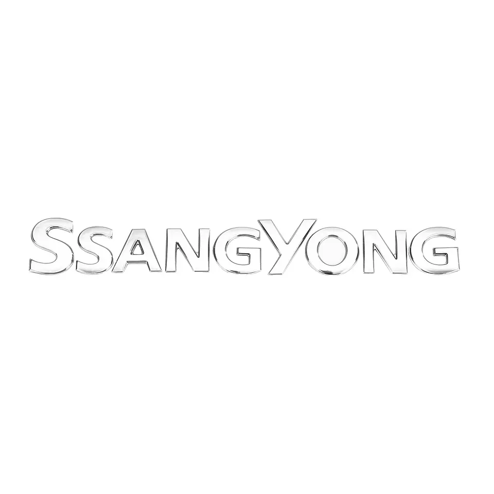 Logo Emblema Para Ssangyong 21,1cm X 2,9cm 6