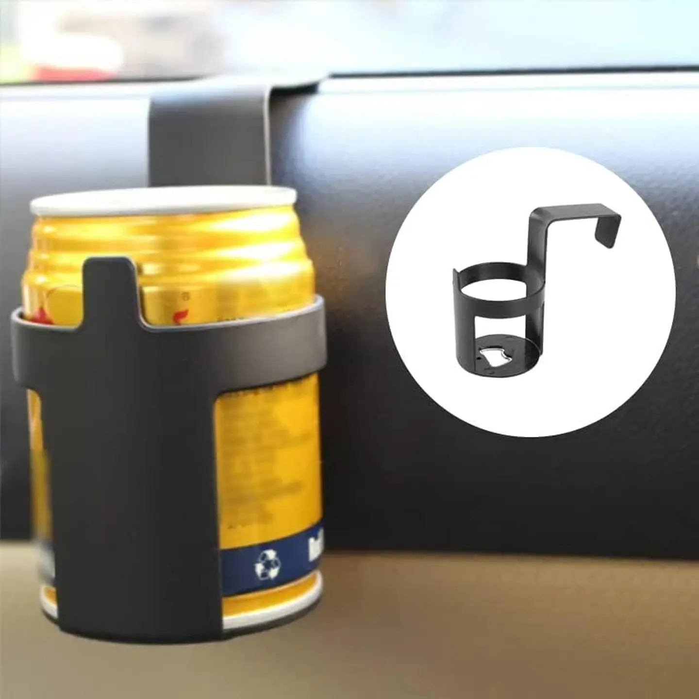 Soporte Porta Botella Lata Bebida Cafe Accesorio diametro Max 6.5cm 4