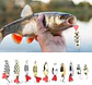 Kit 10 Señuelos Pesca Chispas Metal Cucharas + Caja - Miniatura 4
