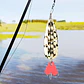 Kit 10 Señuelos Pesca Chispas Metal Cucharas + Caja - Miniatura 8