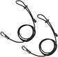 2x Leash Seguridad Correa Para Remos Caña Kayak Paddle Botes  - Miniatura 1