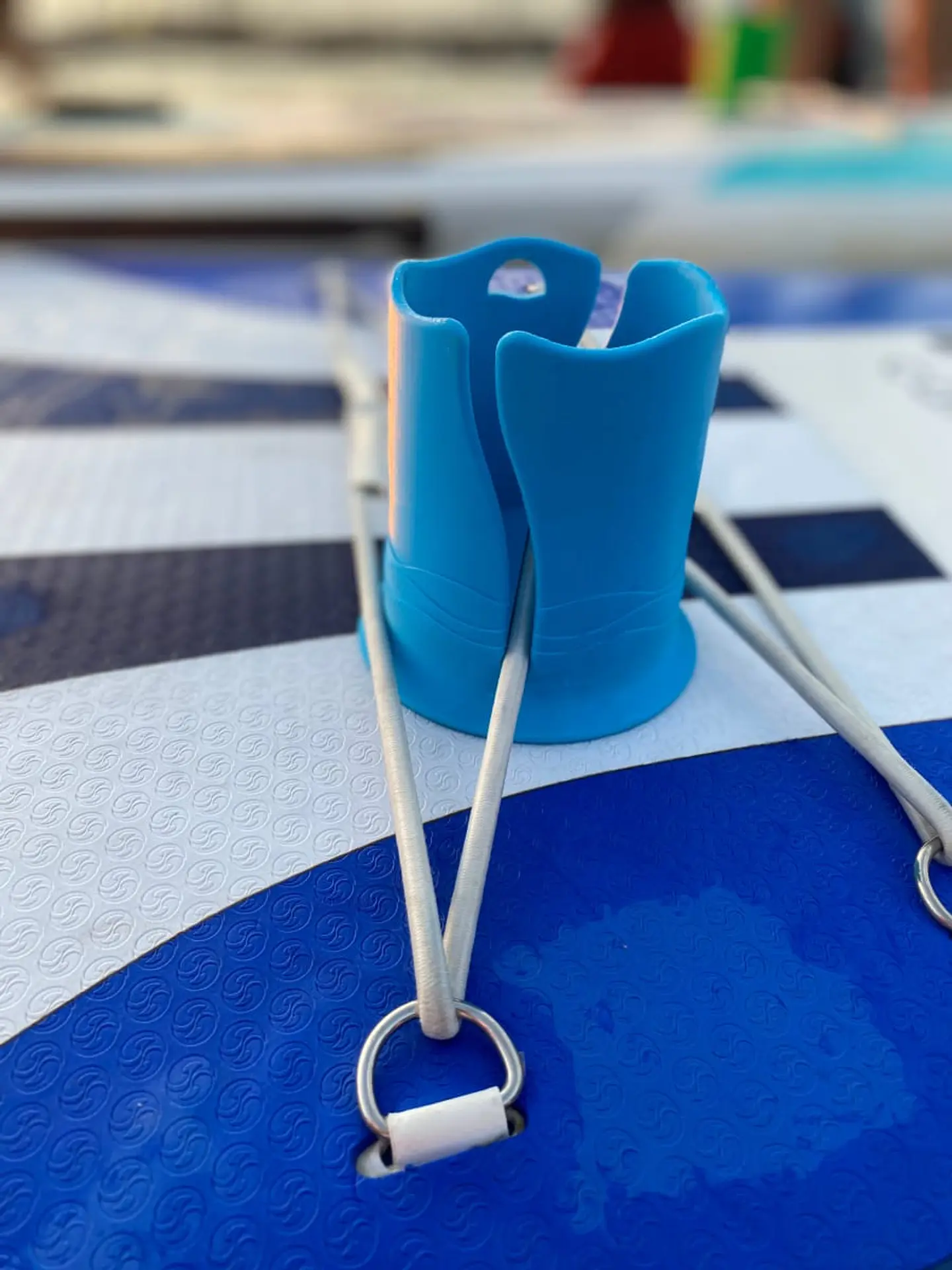 Soporte Porta Vaso Lata Etc Kayak Stand Up Paddle Lancha Rosado 2