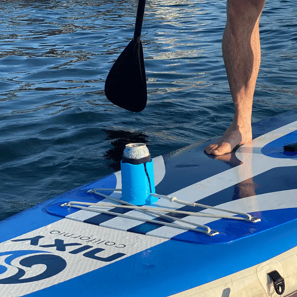 Soporte Porta Vaso Lata Etc Kayak Stand Up Paddle Lancha Rosado 4