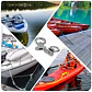 2x Ojales Para Amarre Tornillo M6 Para Riel Kayak Barco Etc - Miniatura 2
