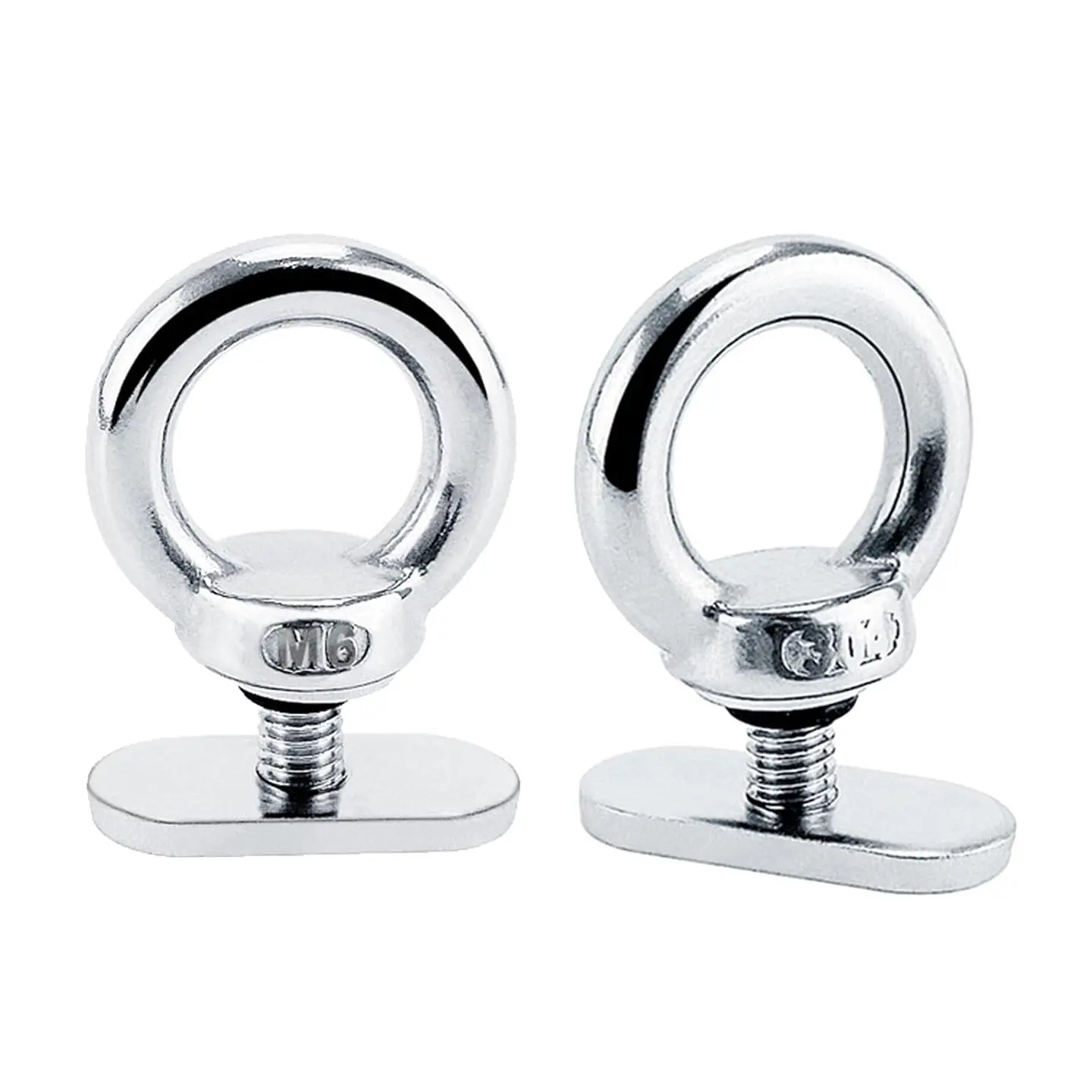 2x Ojales Para Amarre Tornillo M6 Para Riel Kayak Barco Etc 1