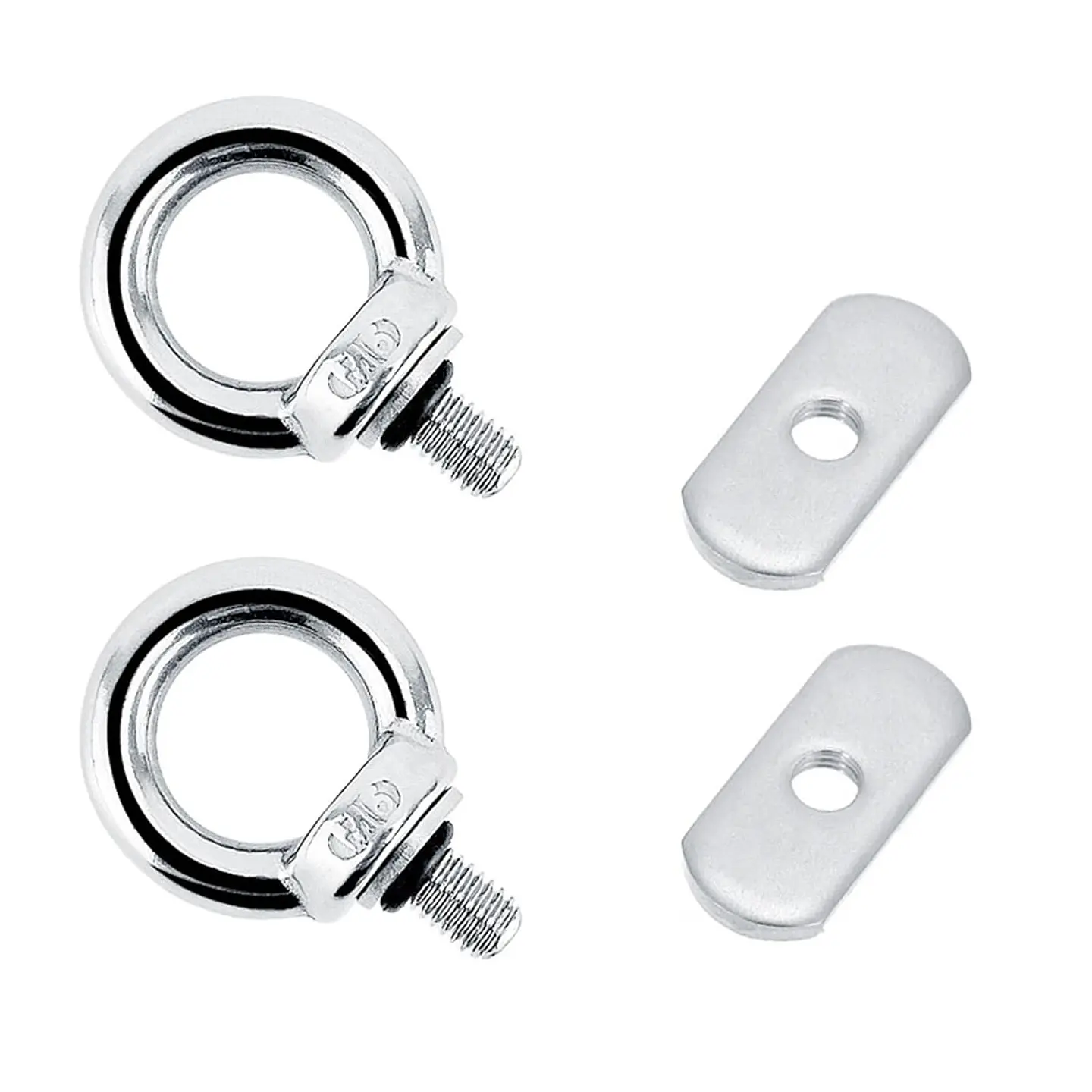 2x Ojales Para Amarre Tornillo M6 Para Riel Kayak Barco Etc 5