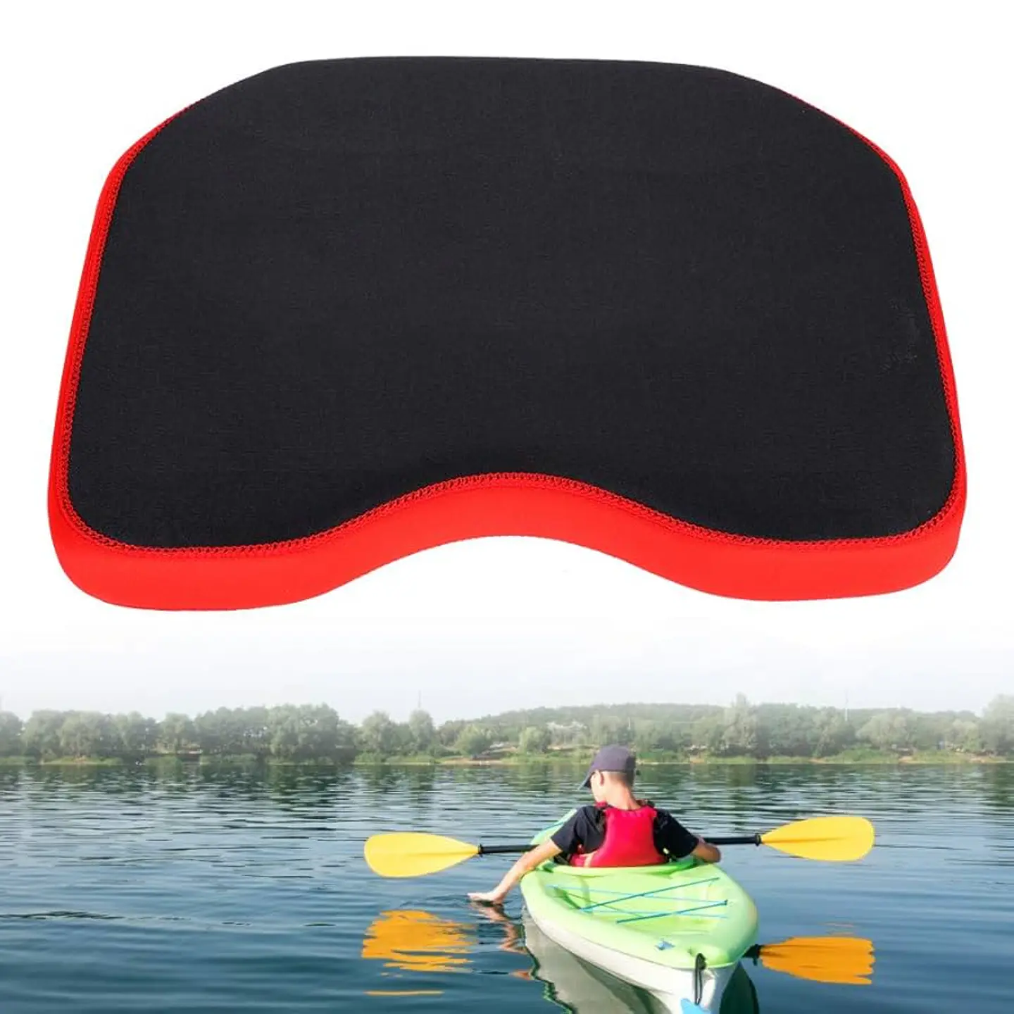 Cojín Asiento Para Kayak Canoas Sillas Pesca Etc 2