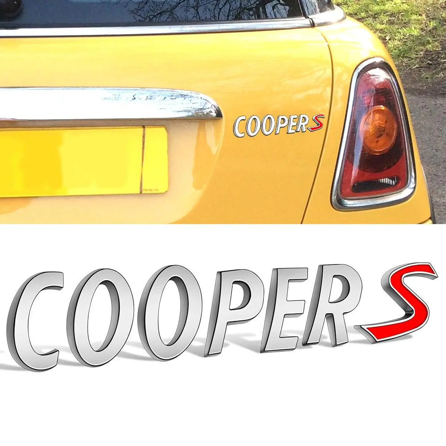 Emblema Logo Para Mini Cooper S John Cooper Works Jcw S 3