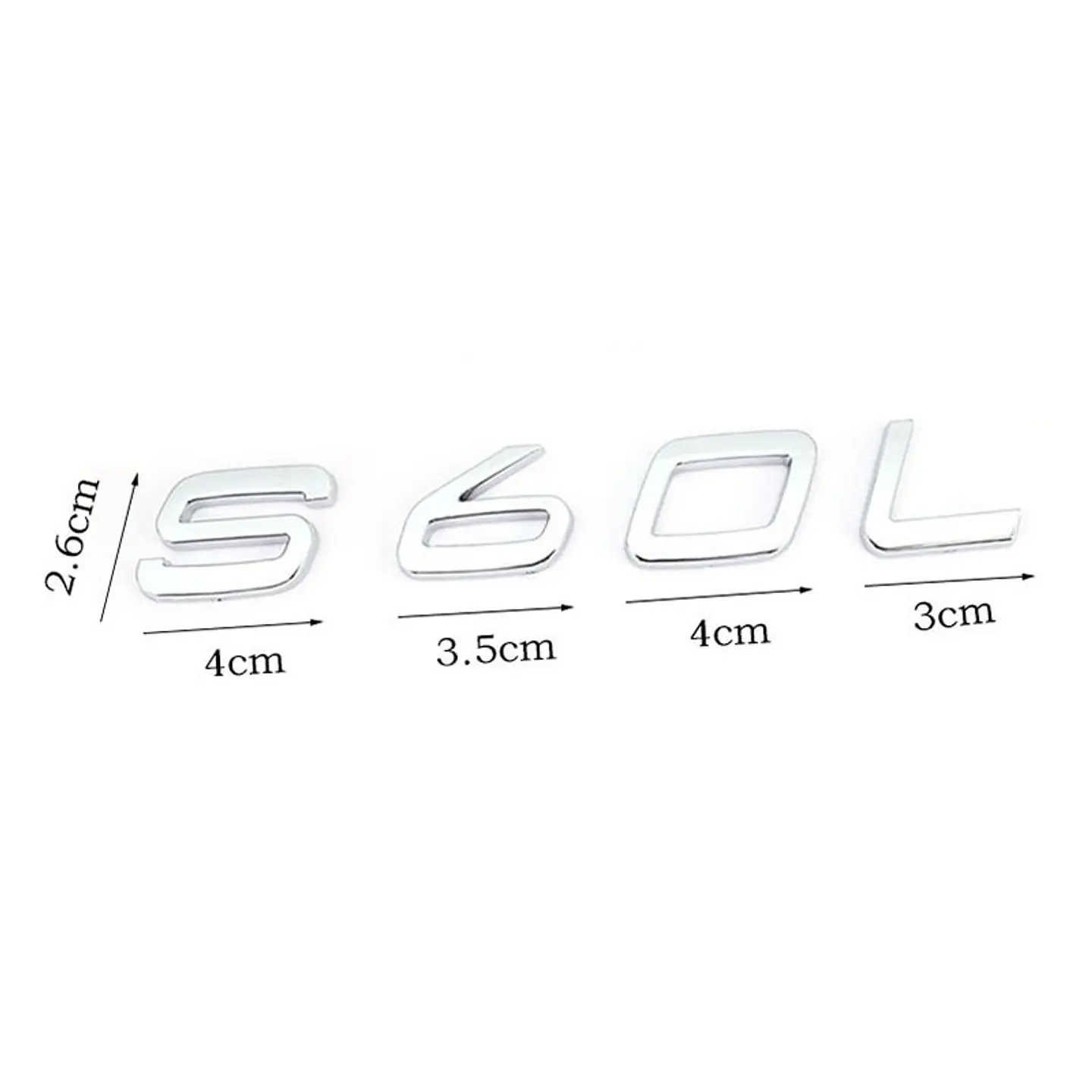 Logo S60l Emblema Para Volvo S60 L 4