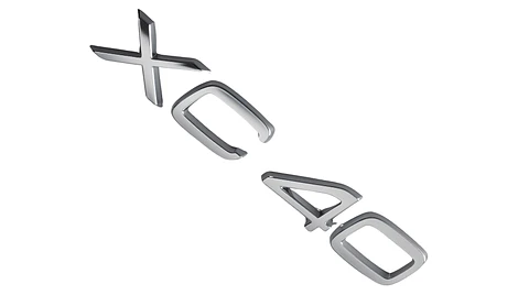 Logo Xc 40 Emblema Para Volvo Xc40 15.3x2.9cm