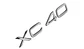 Logo Xc 40 Emblema Para Volvo Xc40 15.3x2.9cm - Miniatura 2