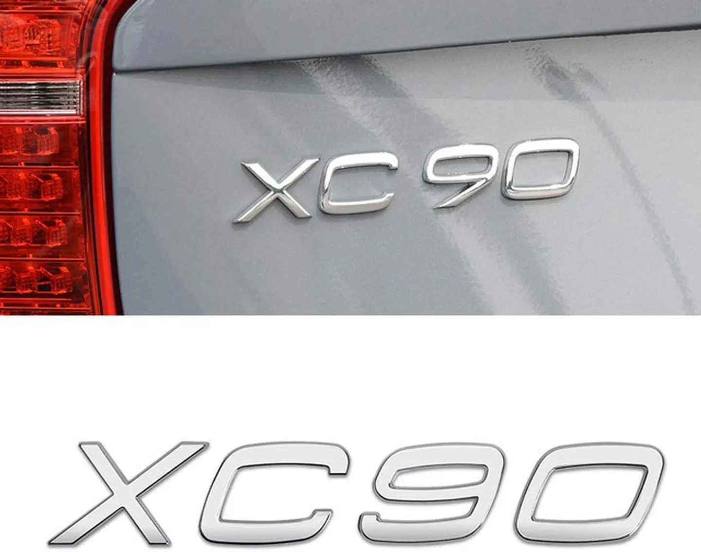 Logo Xc 90 Emblema Para Volvo Xc90 15.3x2.9cm 3