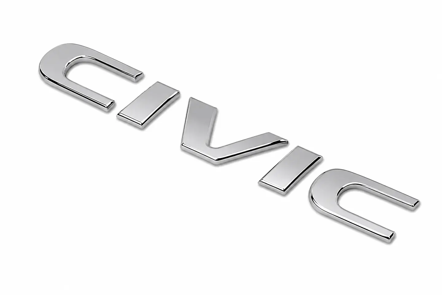 Logo Emblema Para Honda Civic 14.2x2cm 1