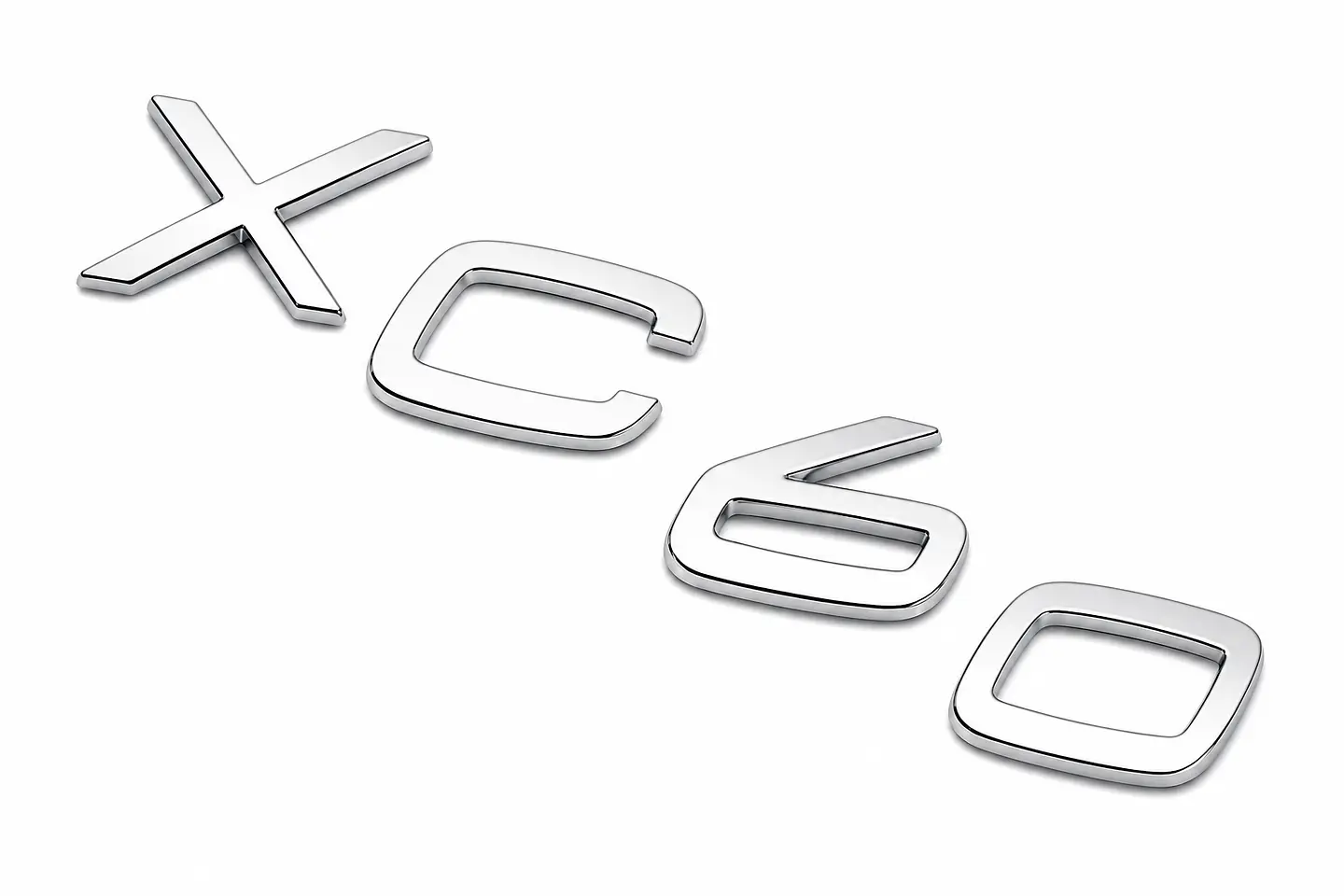 Logo Xc60 Emblema Para Volvo Xc 60 15.3x2.9cm 2