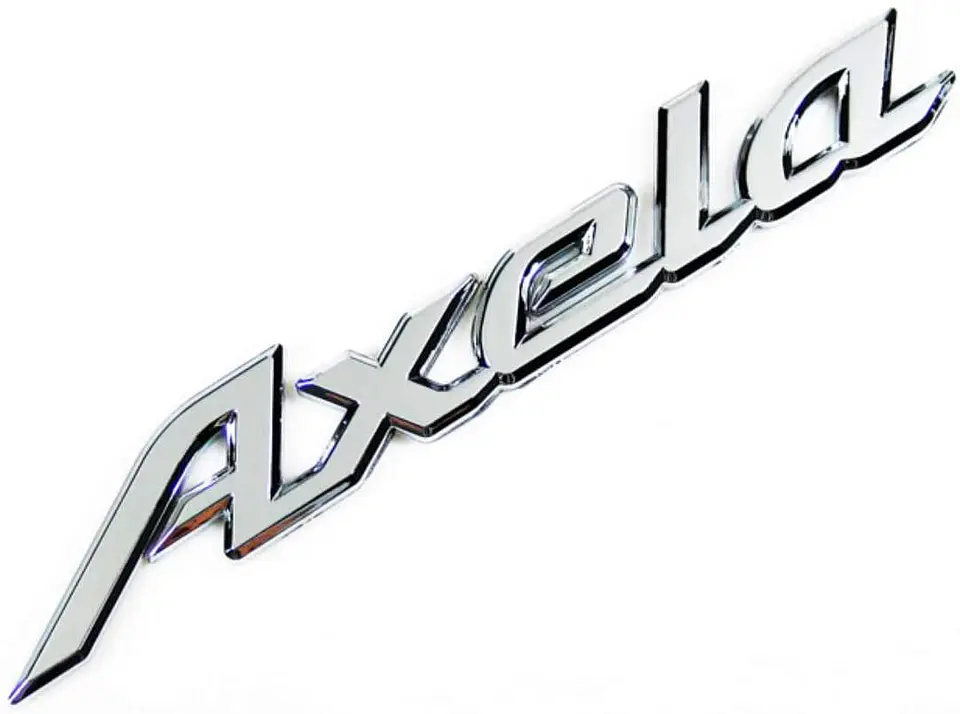 Logo Emblema Para Mazda Axela 18.3x2.7cm 1