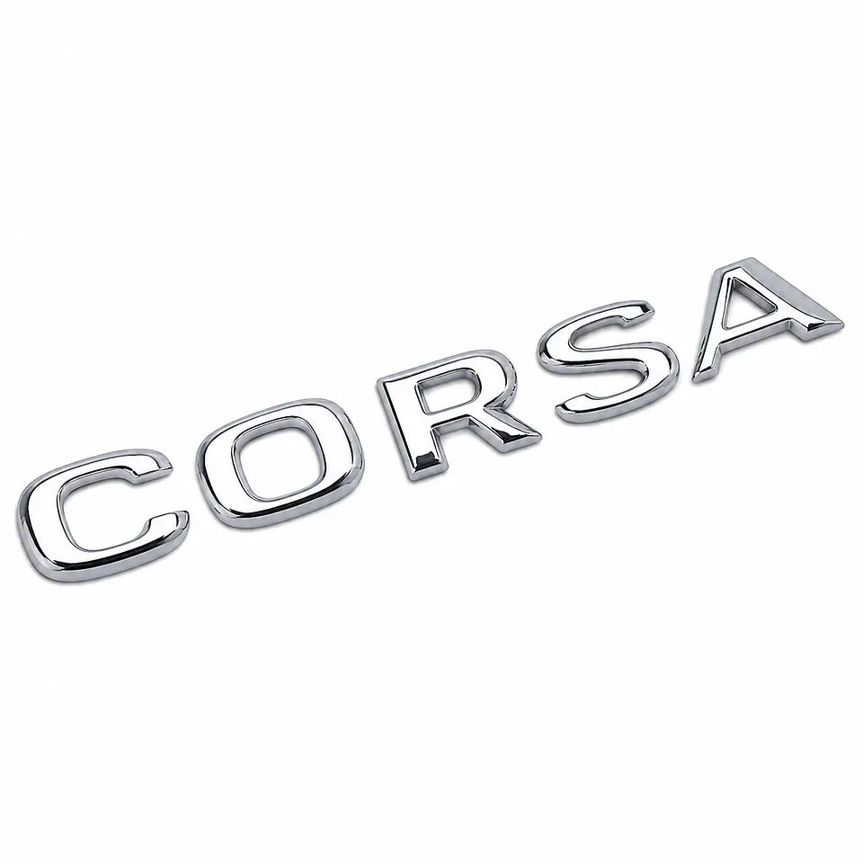 Logo Emblema Para Opel Corsa 14.3x2cm 2